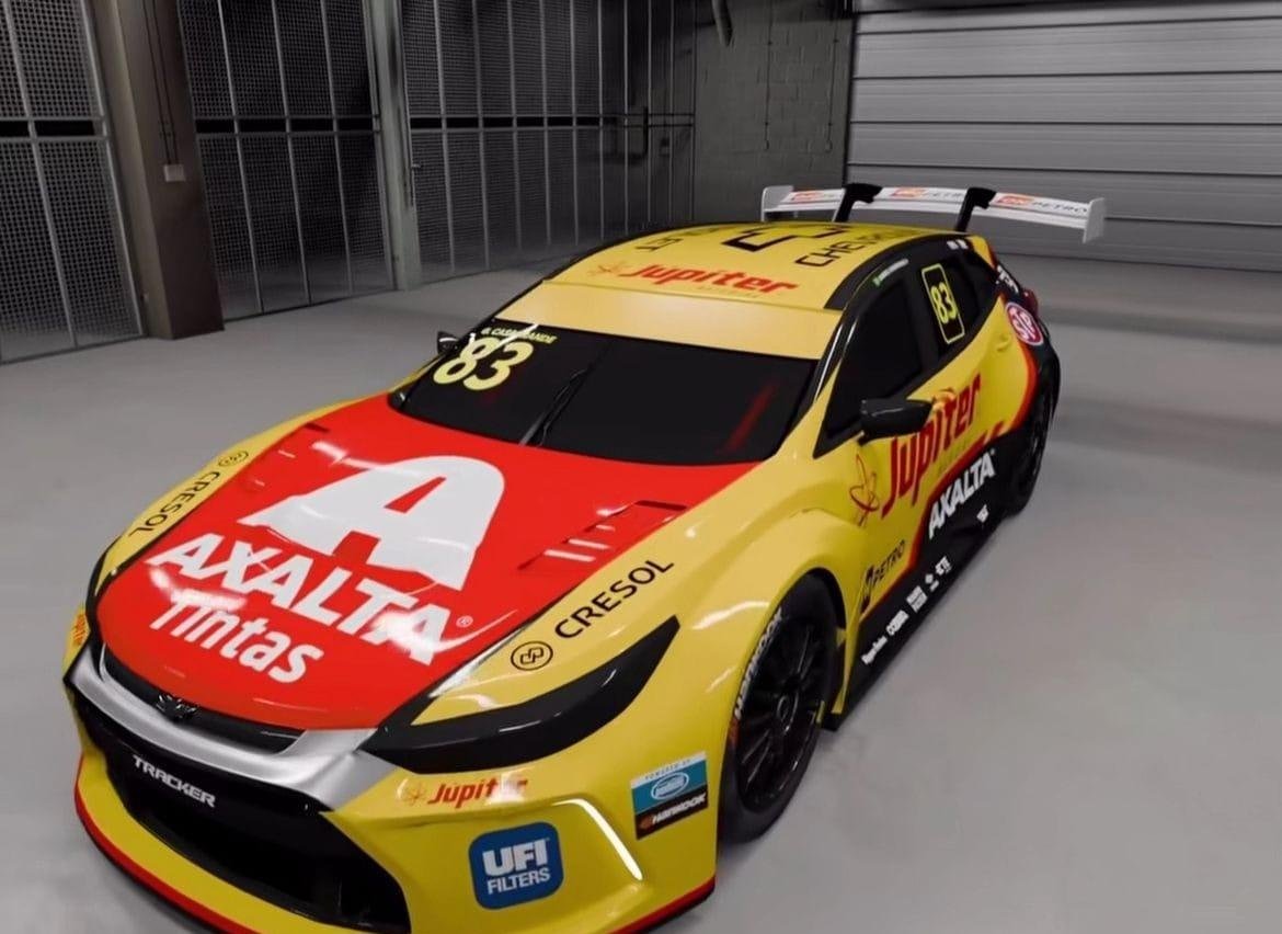 Tricampeão da Stock Car, Casagrande exibe nova pintura para temporada 2026
