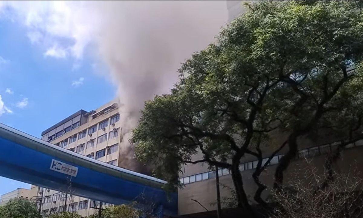 Paciente morre durante transferência após incêndio atingir o InCor