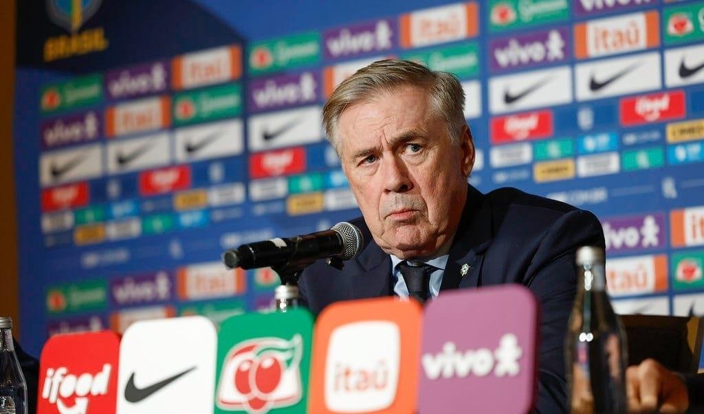 Ancelotti revela que lista da Seleção Brasileira para a Copa está em aberto