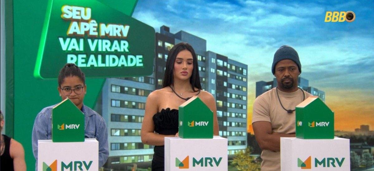 Quem ganhou o apartamento no BBB 26? Jordana, Leandro e Milena disputaram imóvel em ação surpresa