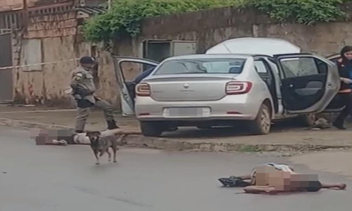 PMs matam trio que cercou e executou homens em carro no Entorno do DF