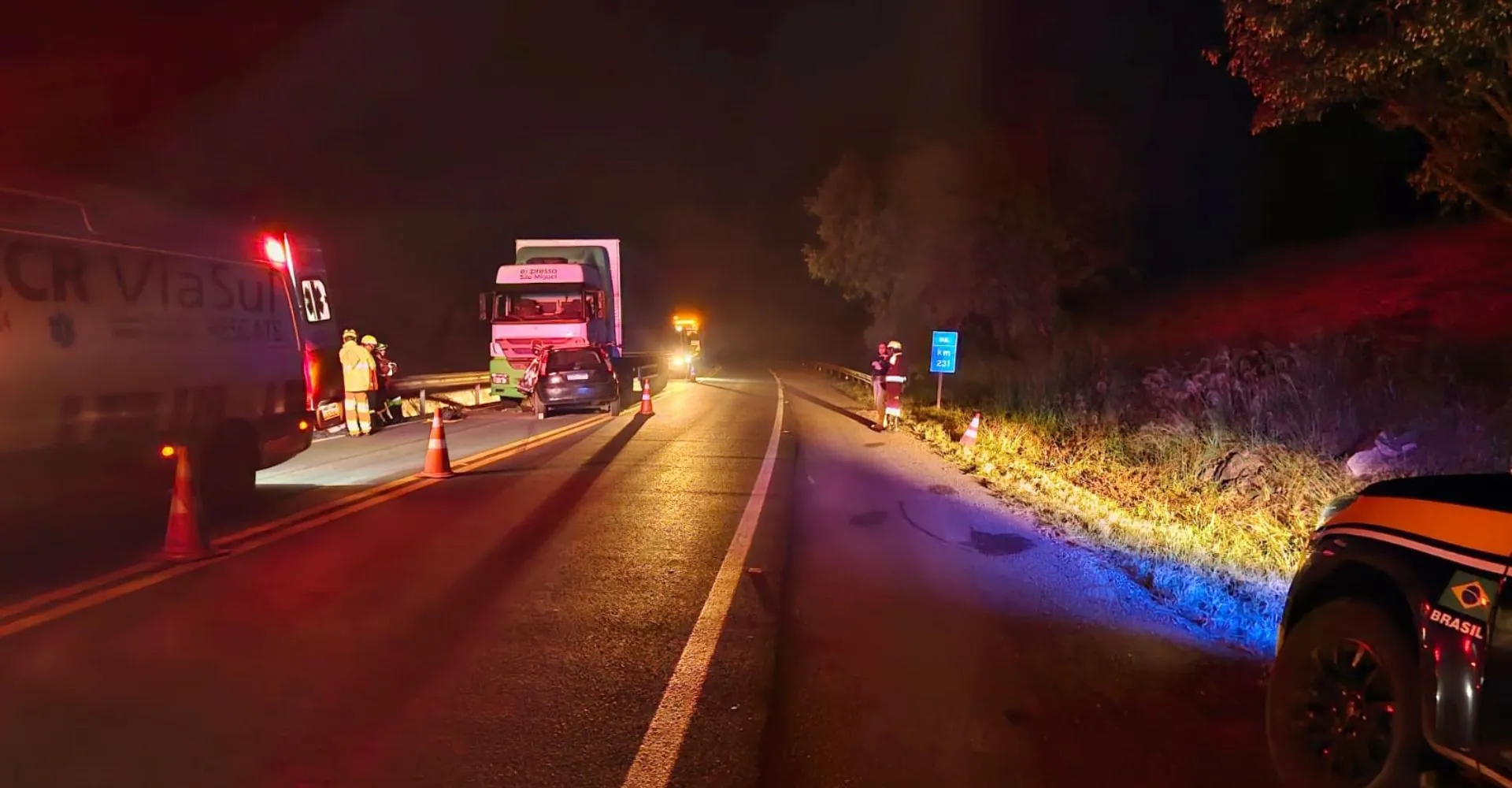 Duas pessoas morrem e 3 ficam gravemente feridas em acidente na BR-386 | G1