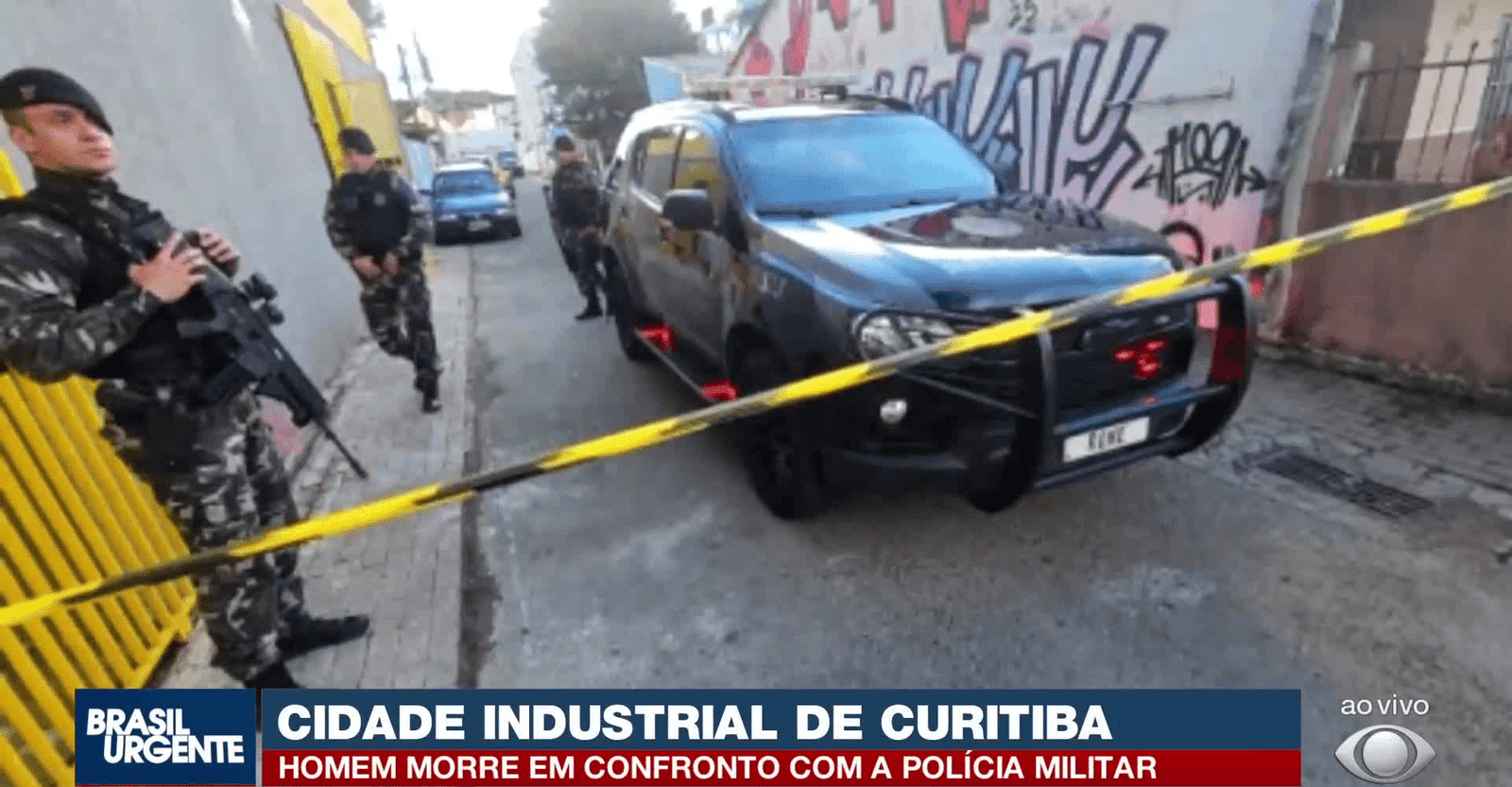 Confronto com a PM termina com homem morto na CIC