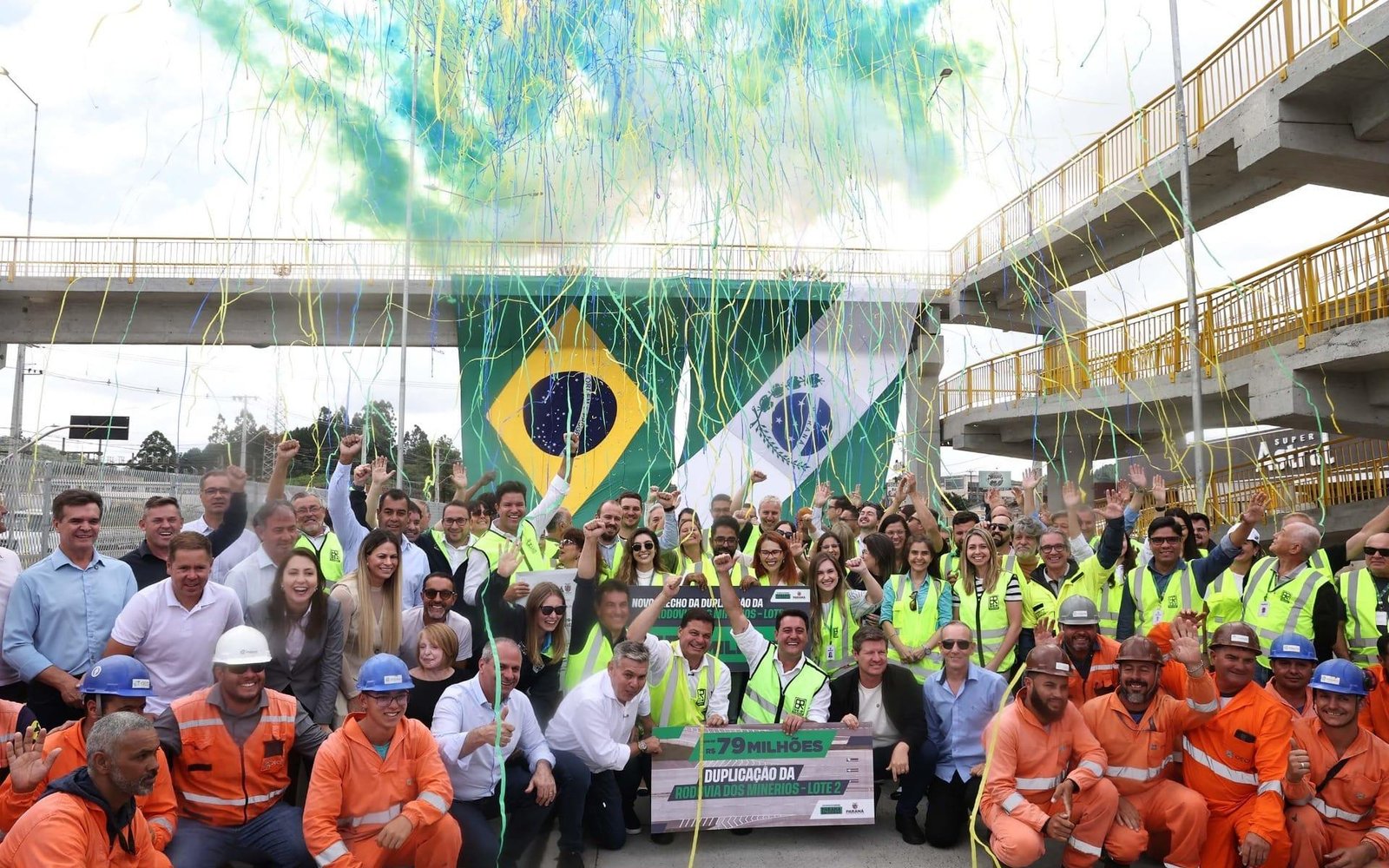 Ratinho Junior entrega lote 2 e libera nova fase da Rodovia dos Minérios