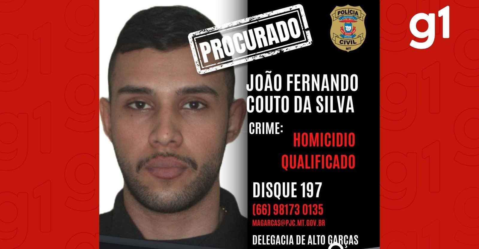 Polícia prende suspeito de matar jovem a facadas em MT | G1