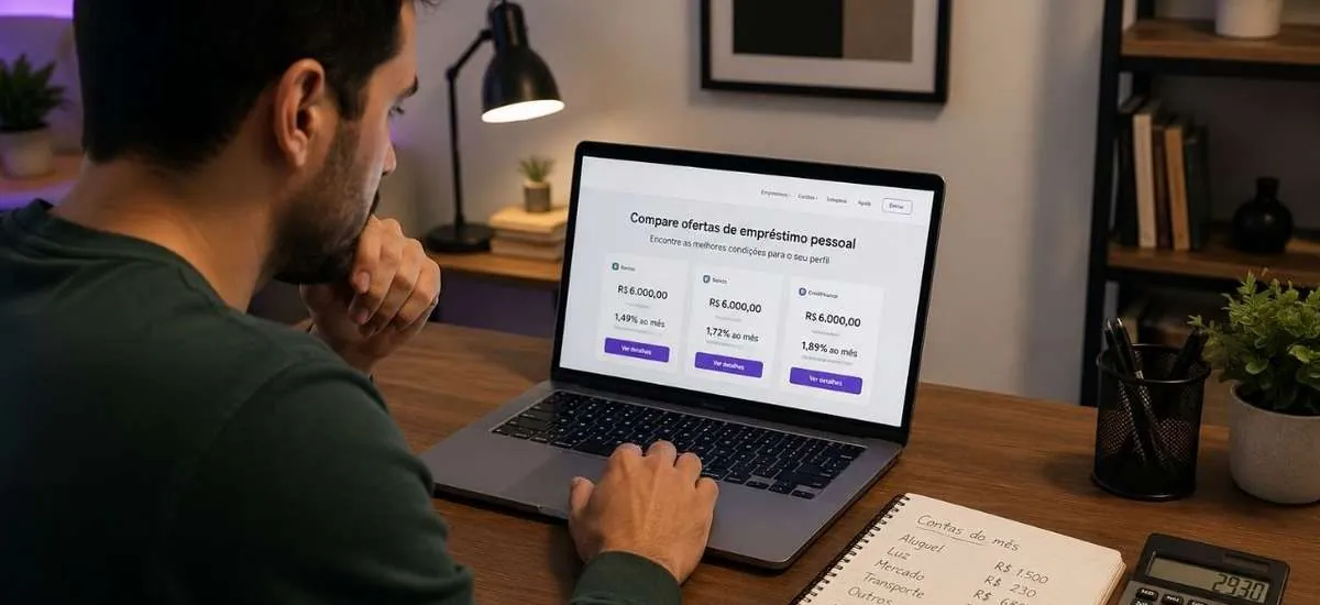 A cada 10 pedidos de empréstimo, 9 são para pagar contas