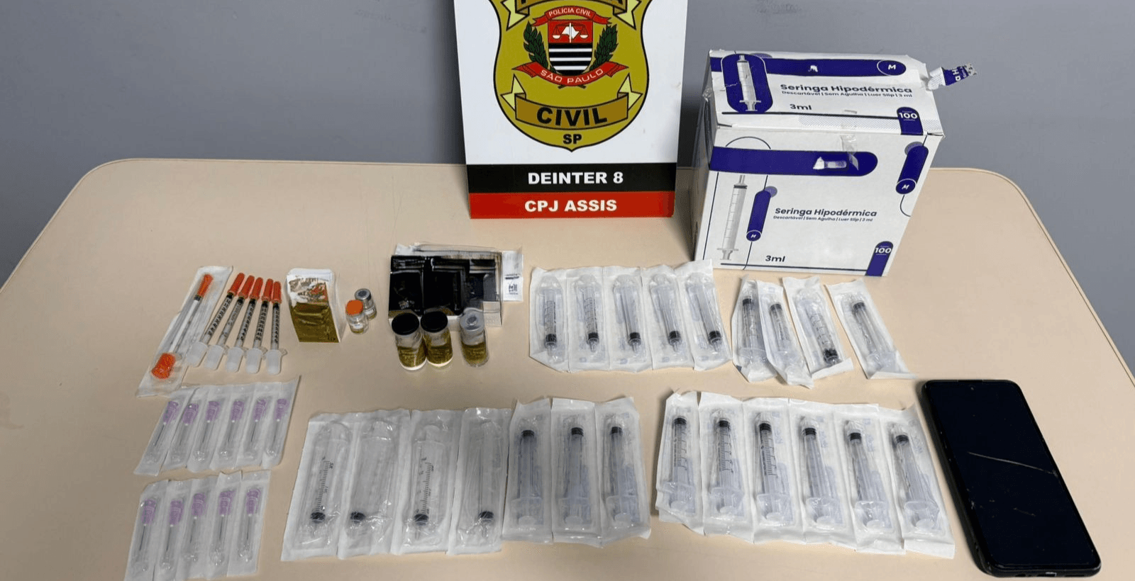 Polícia Civil deflagra a Operação Higia na cidade de Assis