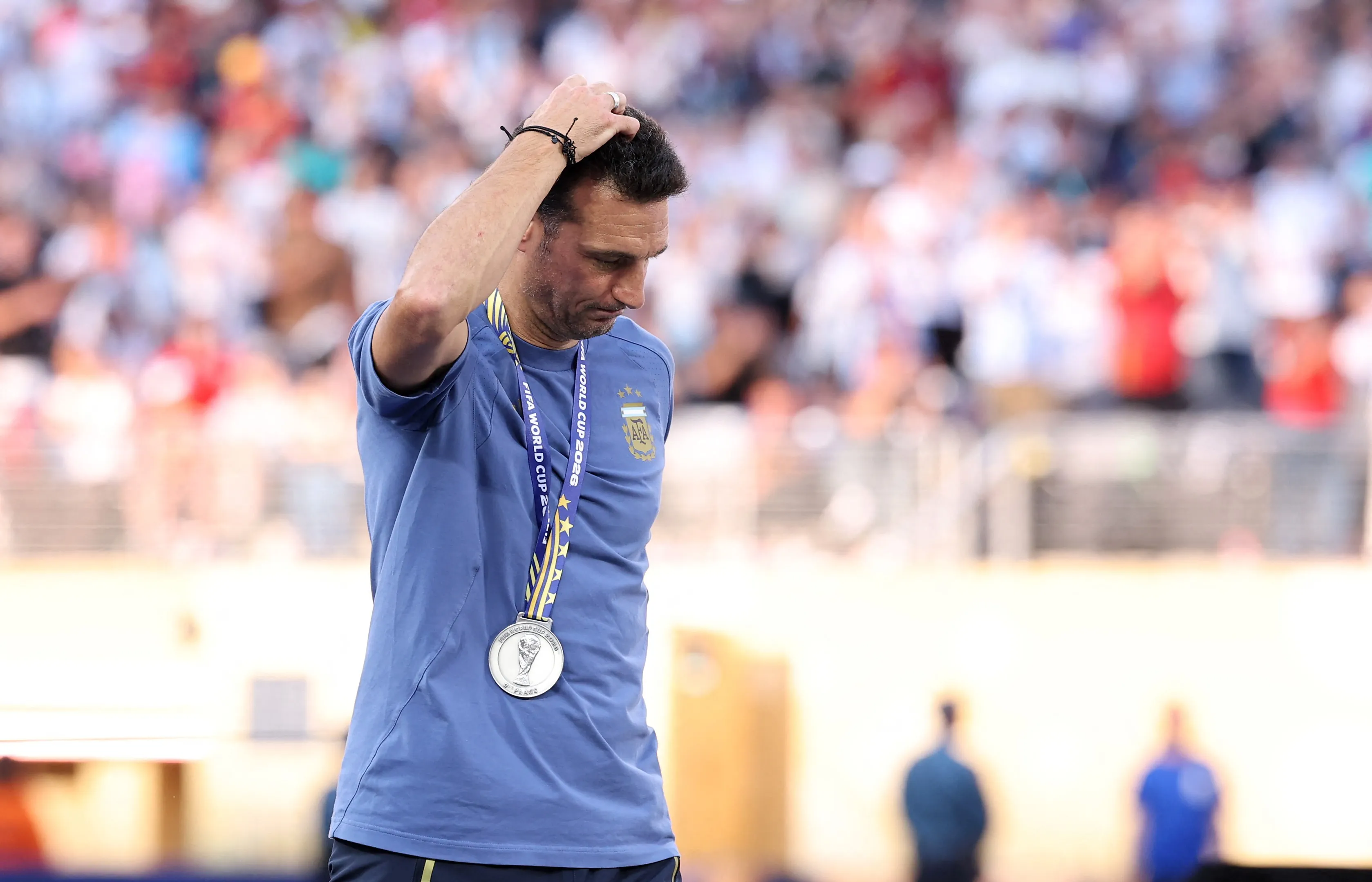 'Eles foram melhores', admite Scaloni após derrota da Argentina na final da Copa do Mundo