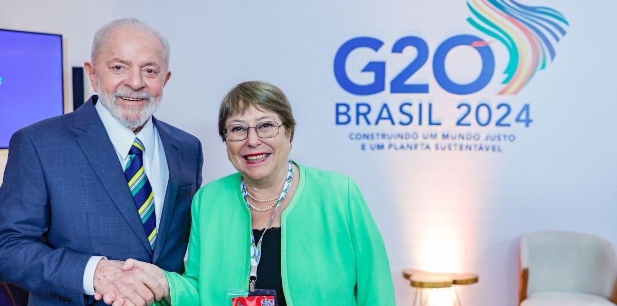 Lula apoia candidatura de Michelle Bachelet à secretaria-geral da ONU