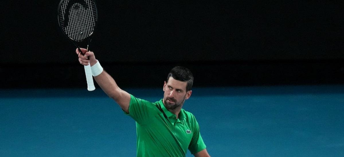 Djokovic não desiste do 25º Grand Slam e brinca com Alcaraz: ‘Nos veremos nos próximos 10 anos’