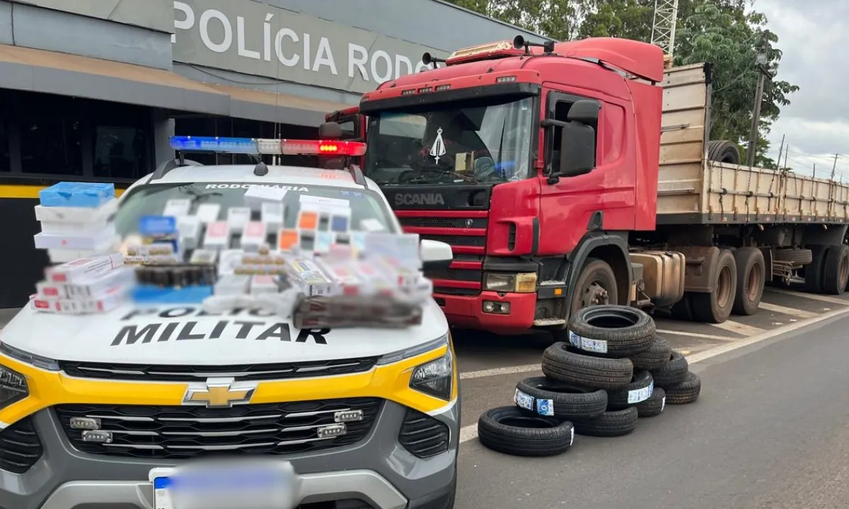 Motorista é preso ao transportar quase R$ 300 mil em mercadoria | G1