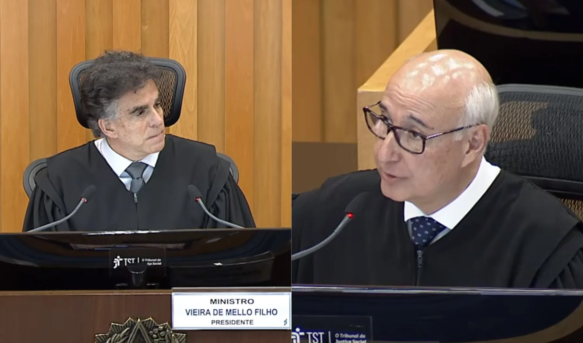 Ministros do TST discutem durante sessão sobre divisão entre 'azuis e vermelhos' na Corte