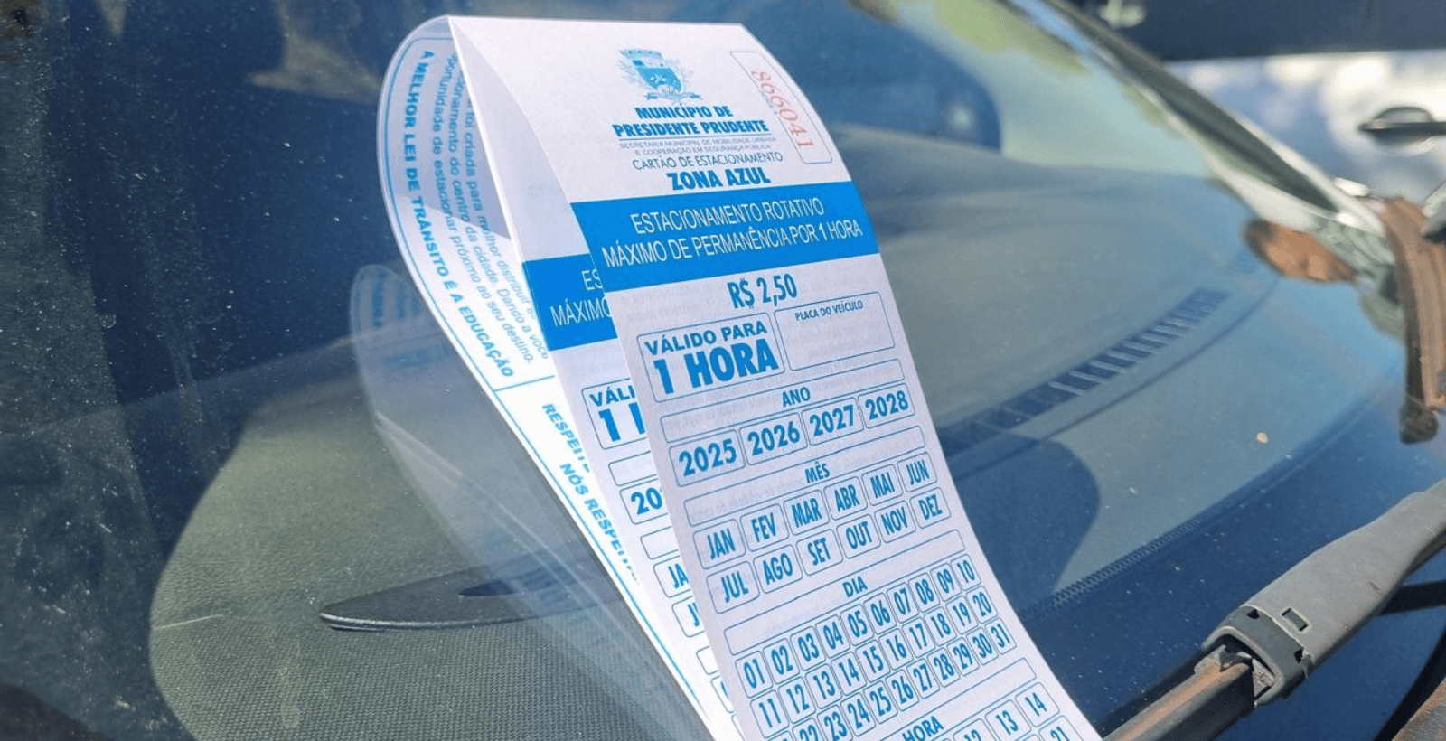 Decreto estabelece cobrança da Zona Azul quando o comércio abre à noite