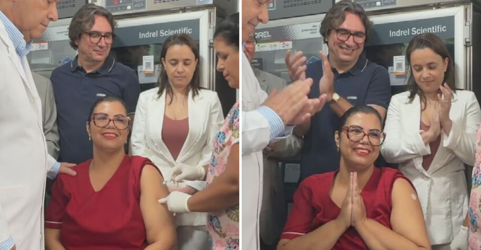 Enfermeira de Mirassol é a 1ª vacinada contra chikungunya em SP | G1