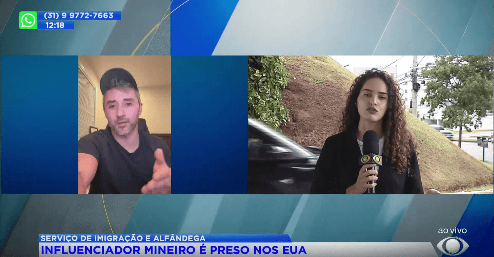 Influenciador mineiro é preso nos EUA