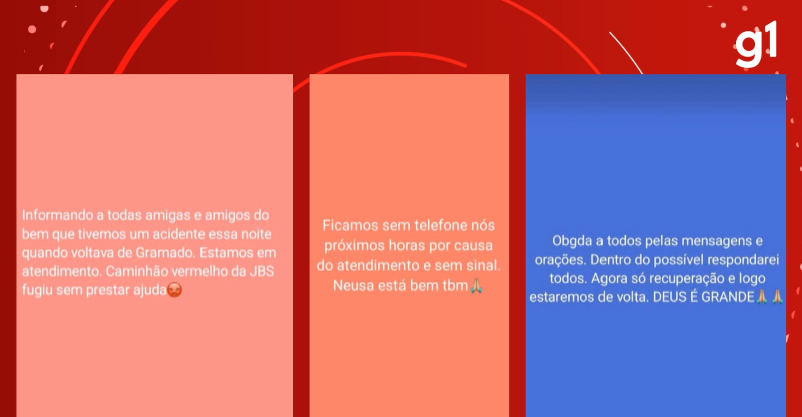 Mulher que desapareceu no RS fez post sobre acidente que não aconteceu | G1