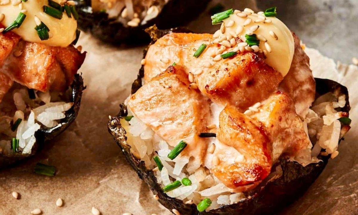 Sushi na air fryer é hit entre quem não gosta de peixe cru