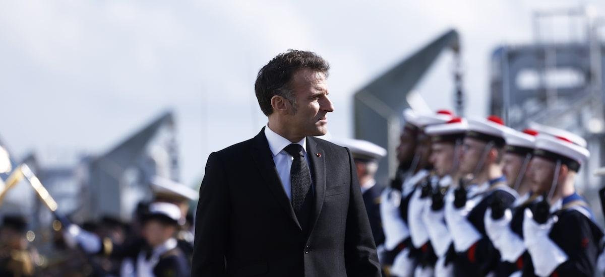 Macron anuncia reforços militares no Oriente Médio, incluindo porta-aviões Charles de Gaulle