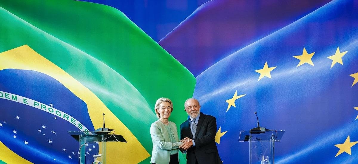 Europa e Brasil avançam rumo a acordo sobre projeto de lítio e terras raras, diz Von der Leyen