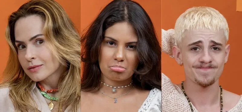 Enquete BBB 26: parcial atualizada aponta como está a votação entre Ana Paula, Gabriela e Juliano Floss