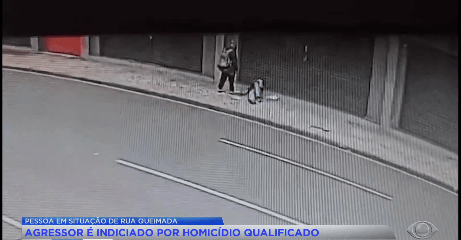 Homem que joga fogo em morador de rua é indiciado por homicídio qualificado