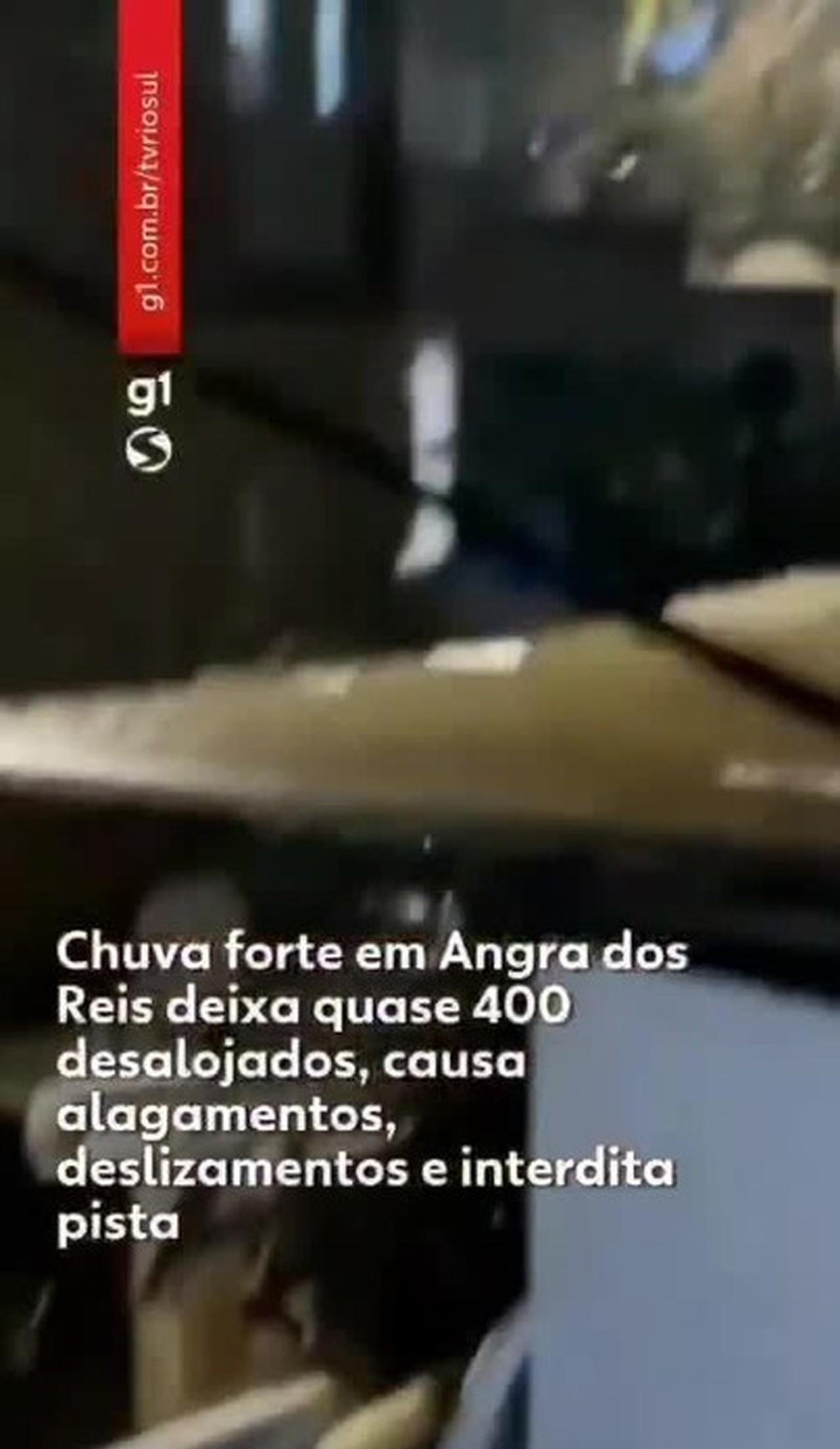 Homem morre em deslizamento de terra em Angra dos Reis, RJ | G1