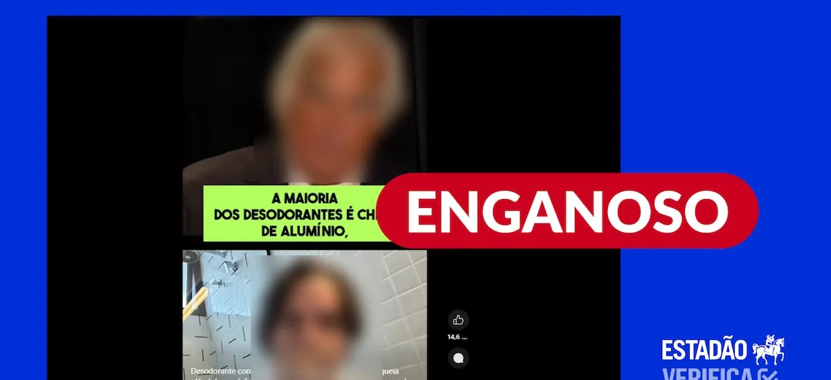 Alumínio e BHT em desodorantes e cosméticos não trazem riscos à saúde humana