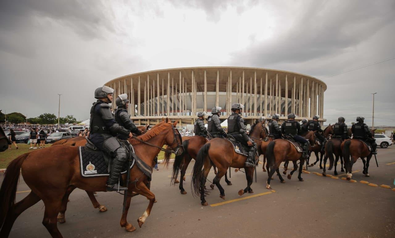 PM e SSP garantiram Supercopa organizada e sem incidentes no DF