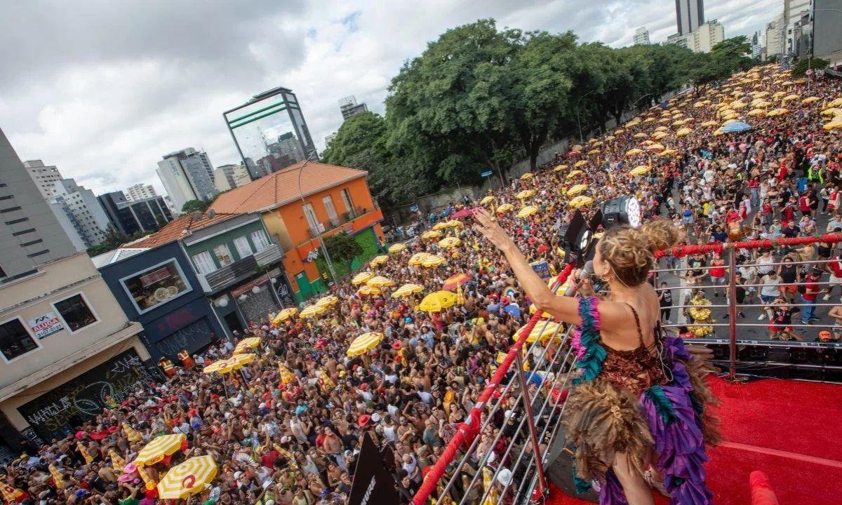 USP aponta público menor em megablocos de SP: “Não passou de 100 mil”