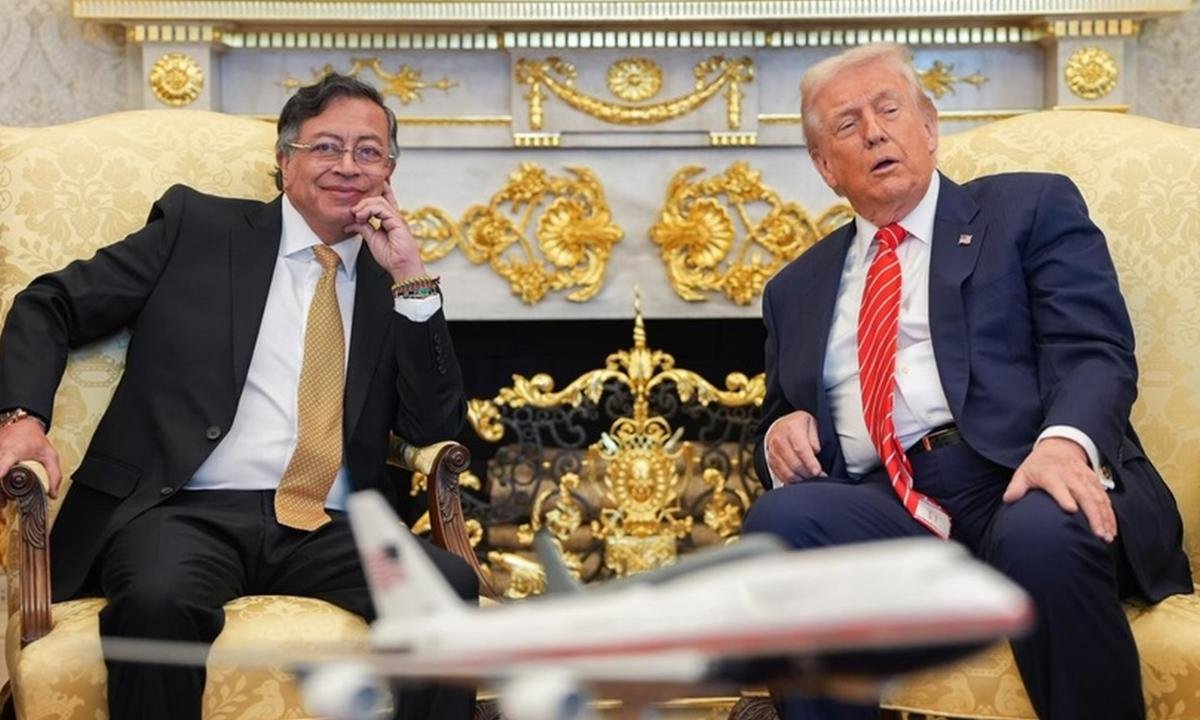 Após ano de tensões, Trump e Petro se reúnem na Casa Branca