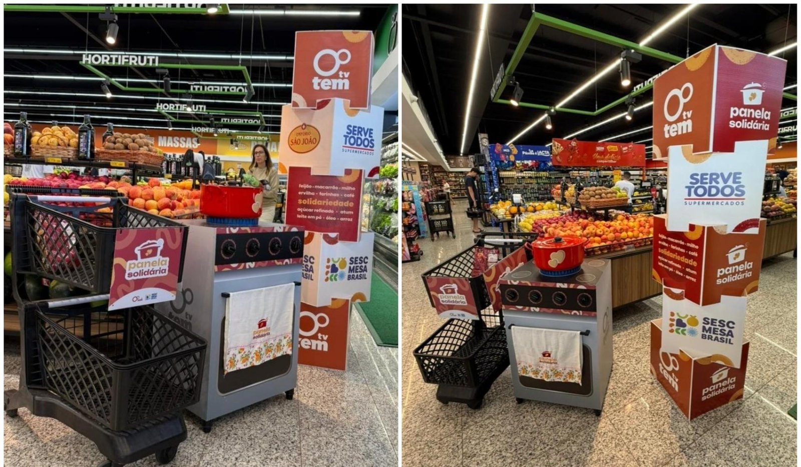 Panela Solidária: projeto da TV TEM arrecada alimentos | G1