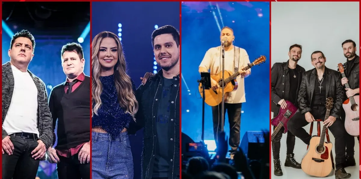 Bruno & Marrone e Maria Cecília & Rodolfo são destaques nos aniversários de Ipatinga e Timóteo