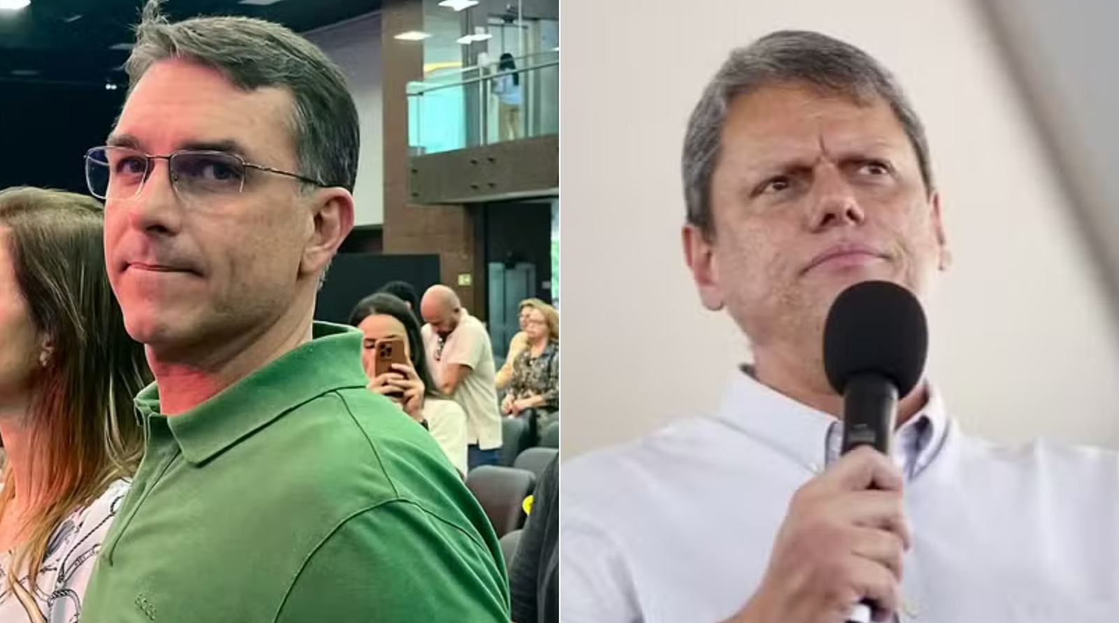 Flávio passa Tarcísio e vira o favorito da direita em atos bolsonaristas