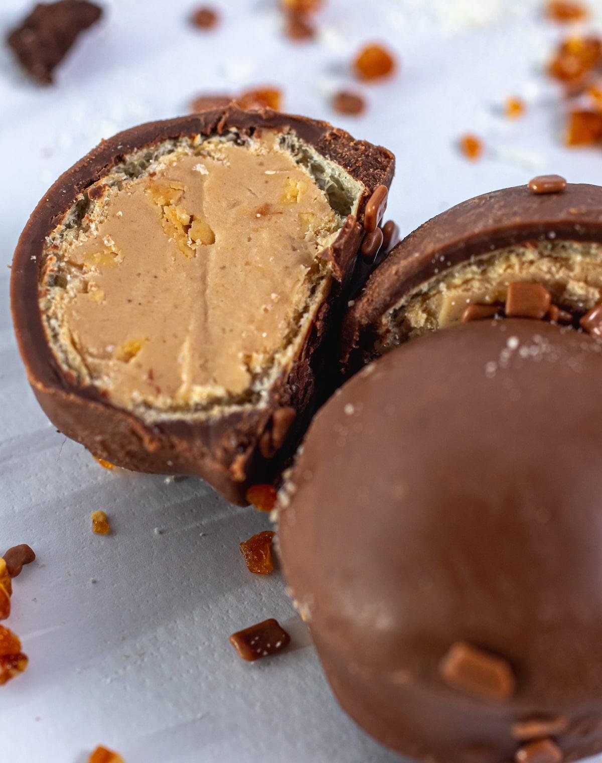 Gelado de bombom: doce de travessa com Sonho de Valsa