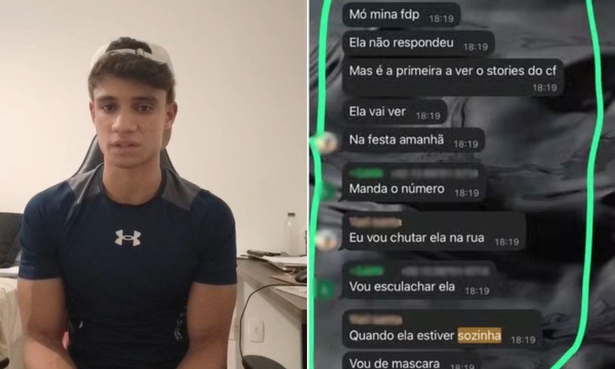 Jovem que foi ameaçada de estupro por calouro pede medida protetiva | G1