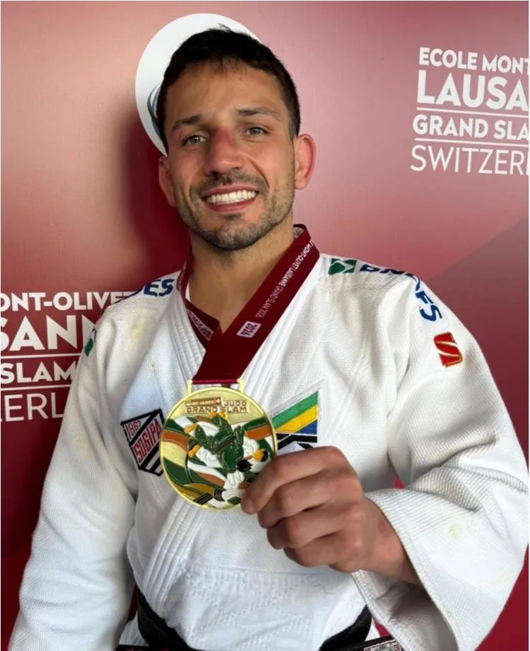 Brasileiro Daniel Cargnin é campeão do Grand Slam de Judô de Lausanne