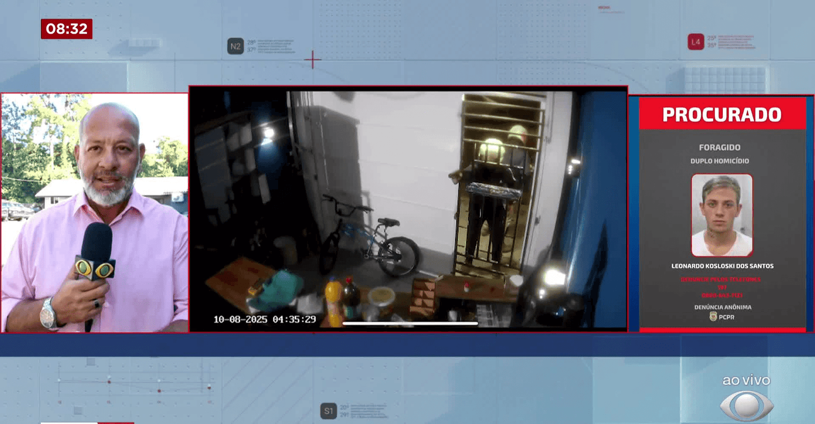 Polícia prende suspeito de homicídio em bar no Ganchinho