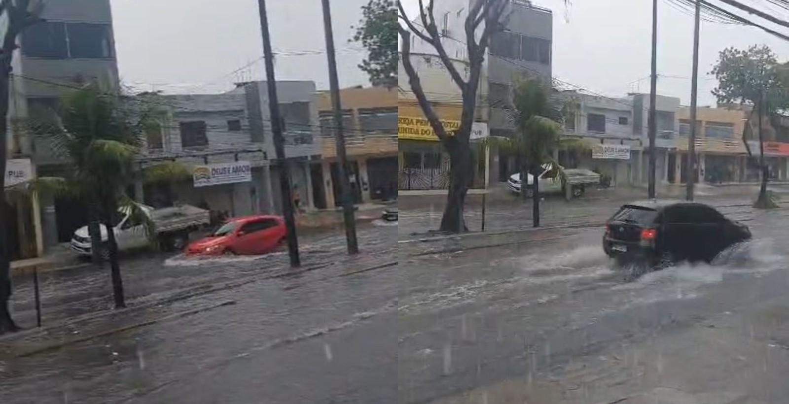 Chuvas em Fortaleza deixam pontos de alagamento e trânsito lento | G1