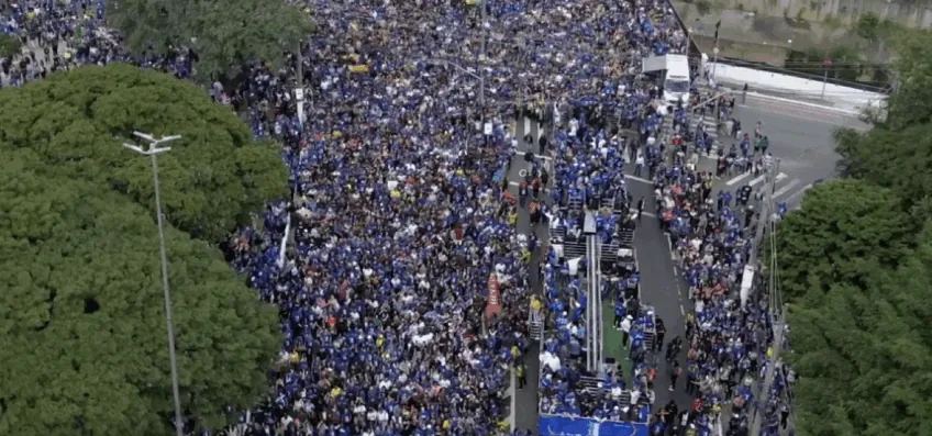Marcha para Jesus reúne cerca de 35.000 pessoas em São Paulo