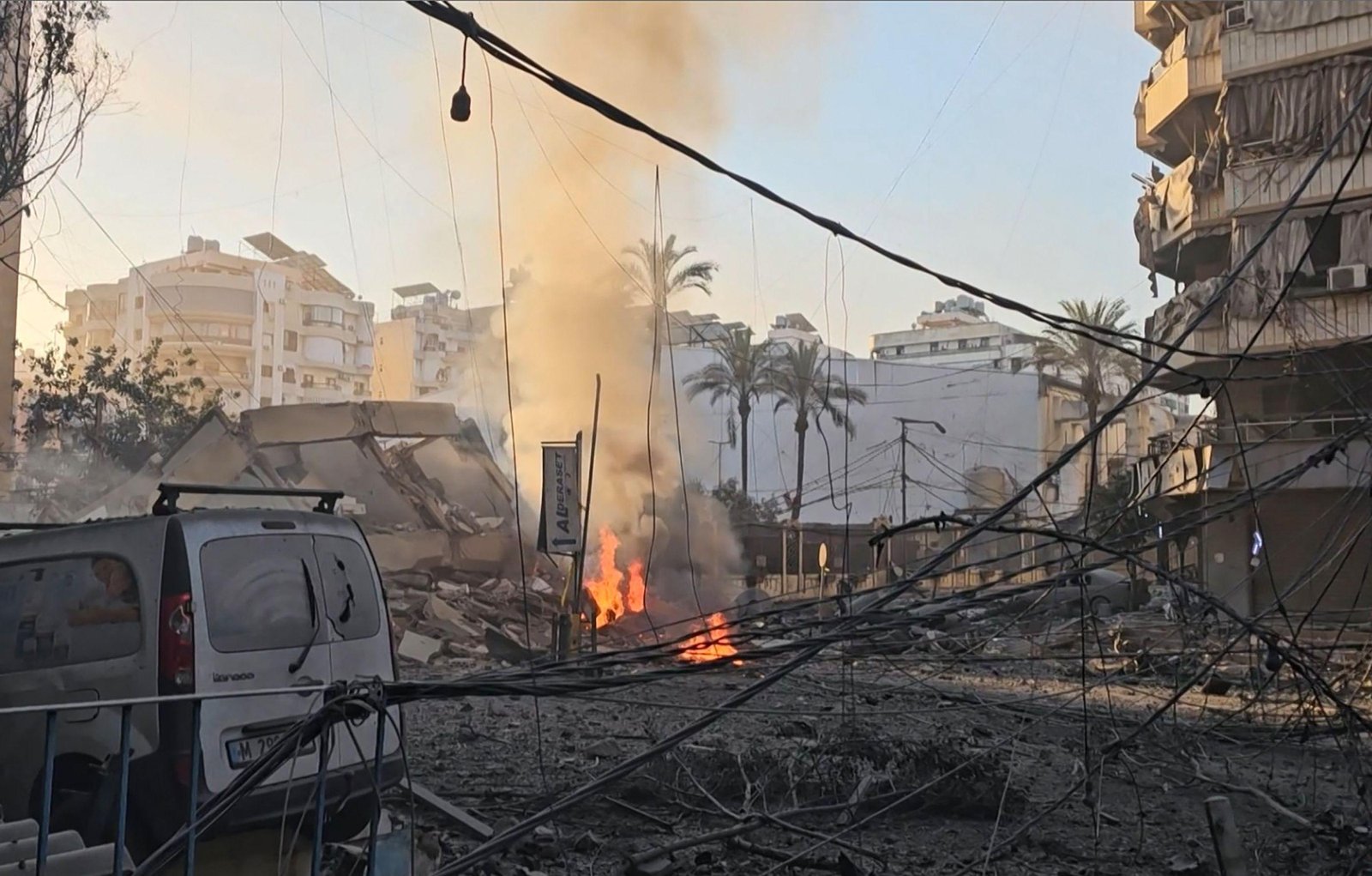 Ataques israelenses a localidades do sul de Beirute deixam 6 mortos