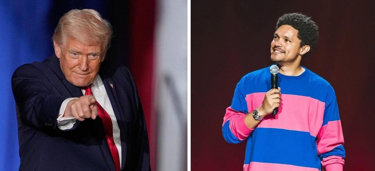 Alvo de piada no Grammy, Trump se irrita e ameaça processar Trevor Noah; veja o que ele disse
