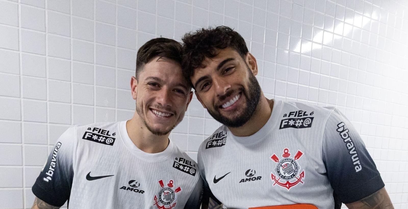 Corinthians: Yuri e Garro treinam e podem ser titulares contra o Cruzeiro