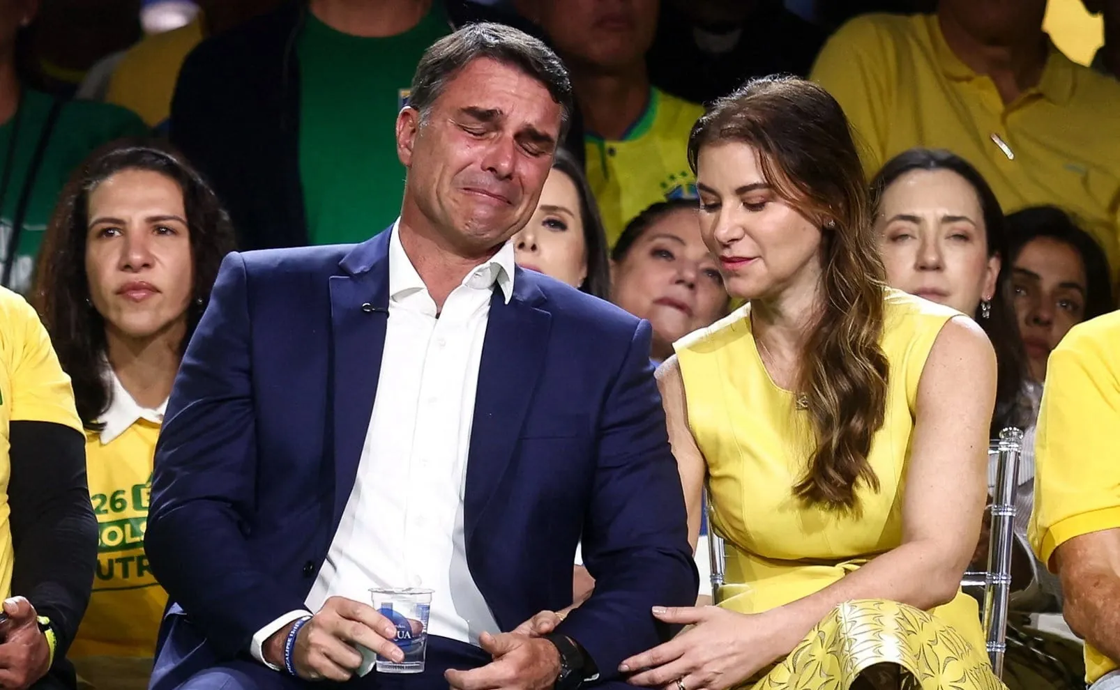 Flávio é lançado à Presidência e avisa : "Posso ser mais calmo e moderado"