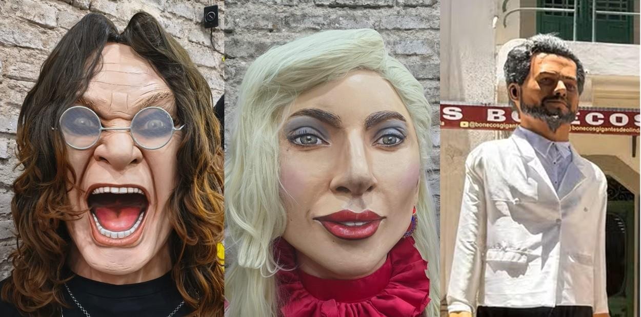 Os famosos que vão virar bonecos gigantes no carnaval de Pernambuco | G1