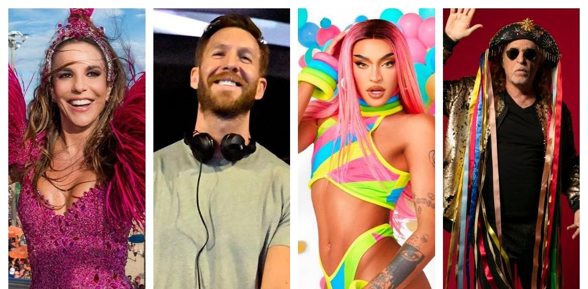 Ivete Sangalo, Calvin Harris, Léo Santana, Alceu Valença, Baiana System e Pabllo Vittar: veja locais e horários dos megablocos de SP | G1