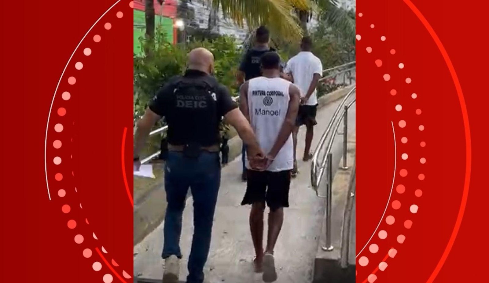 Suspeitos são presos por coagir turistas após pintura em Salvador | G1