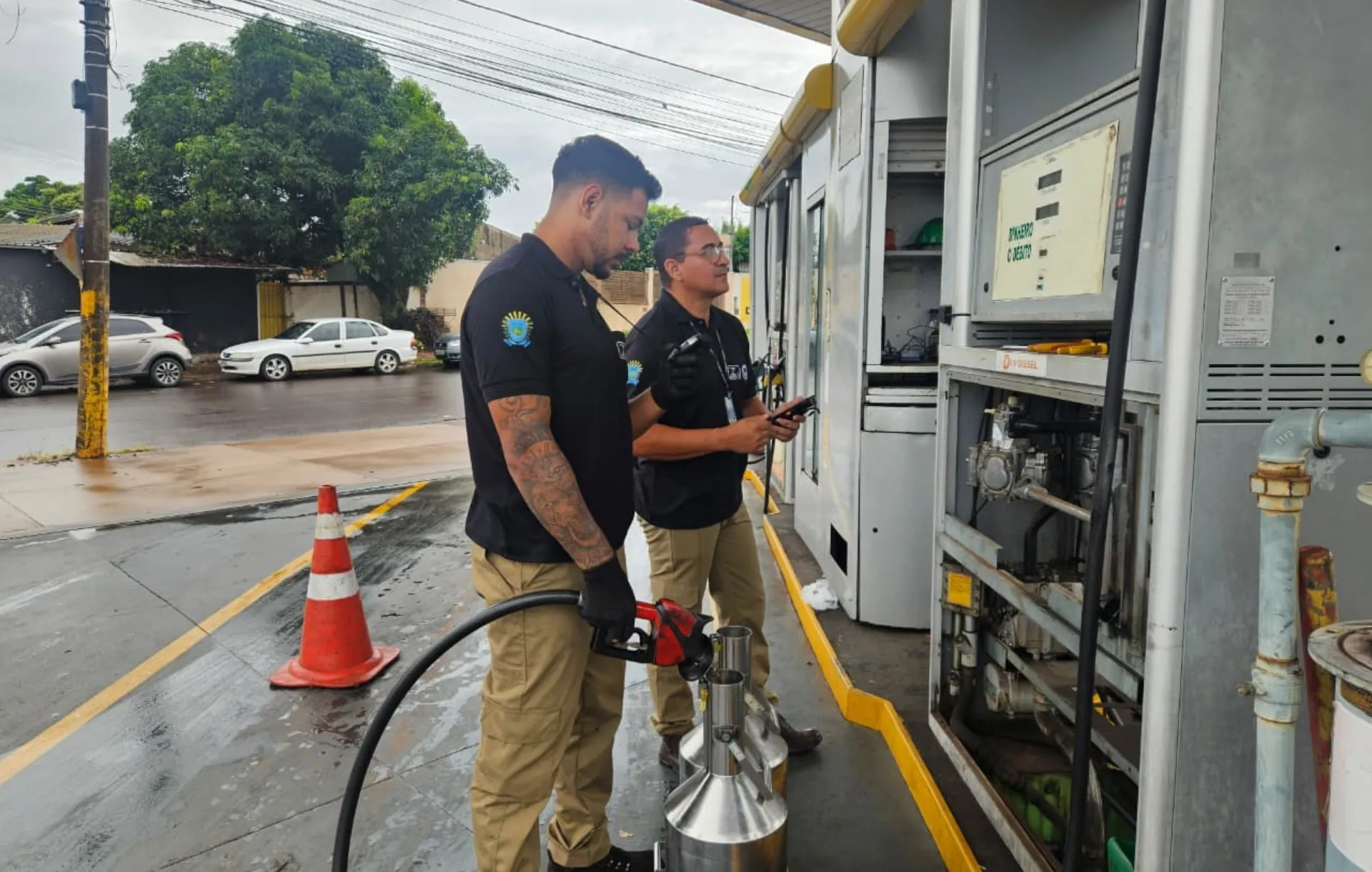 Ação reprova 34% dos bicos de abastecimento em postos de Campo Grande | G1