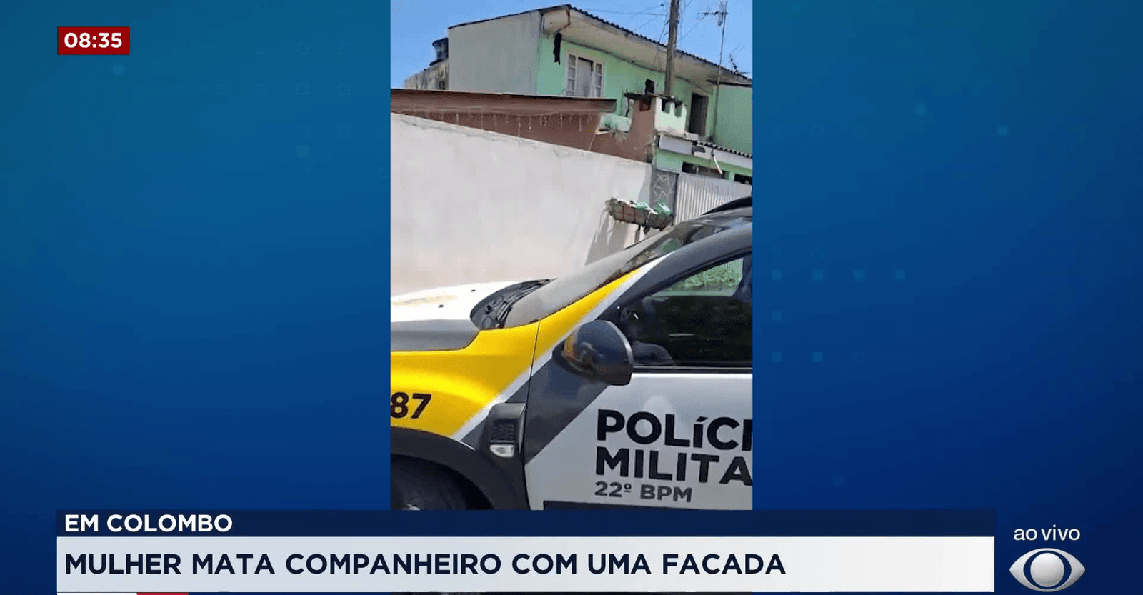 Mulher é suspeita de matar companheiro durante briga em Colombo