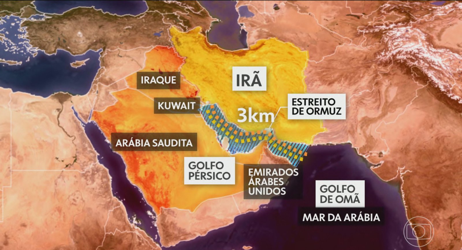 Fechamento da principal rota marítima de escoamento do petróleo do Oriente Médio acende alerta nos mercados internacionais | G1