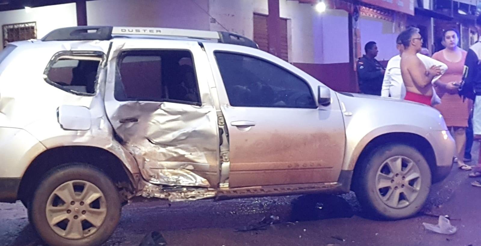 Batida entre carro e moto na Avenida Dom Frederico Costa, em Santarém, deixa dois feridos em estado grave | G1